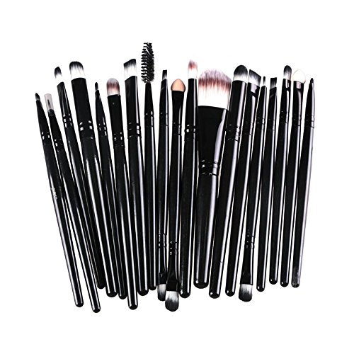 20 Pcs Eye Makeup Brushes Set for Face Foundation Eyeshadow Eyeliner